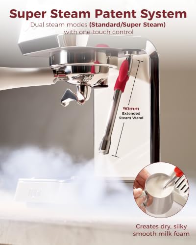 E2 Gen3 Dual Boiler Espresso Machine with Super+ Steam Power