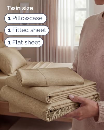 Twin Size 3 Piece Sheet Set (3 Count)