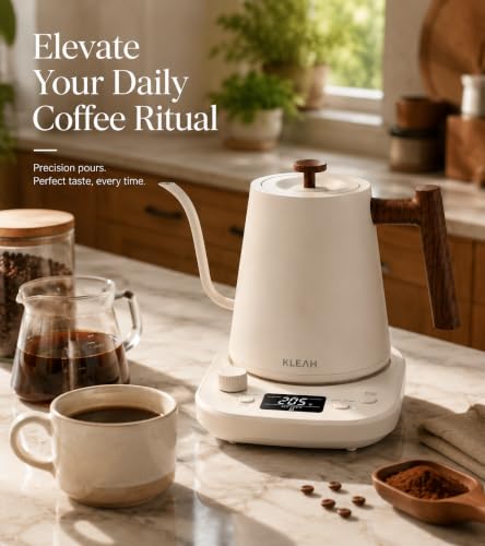 Gooseneck Electric Kettle with Temperature Control