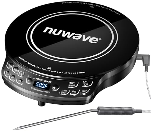 Portable Induction Cooktop Diamond with Probe