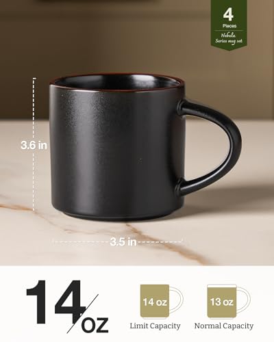 Coffee Mugs Set of 4