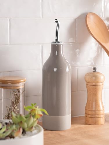 16oz Ceramic Oil Dispenser Bottle
