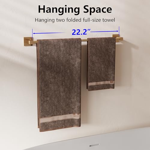 Towel Bar Towel Racks for Bathroom Wall Mounted