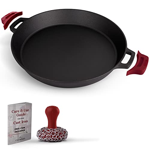 Cast Iron Skillet + Chainmail Scrubber Cleaner