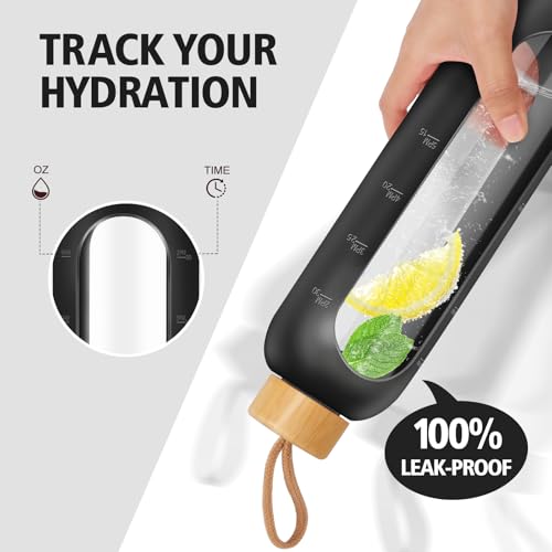 Glass Water Bottles 32 oz