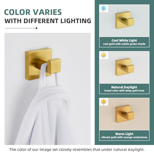 Brushed Dark Gold Towel Hook