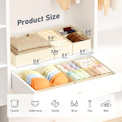 Drawer Organizer Clothes (28 Count)