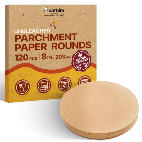 Unbleached Parchment Paper Rounds