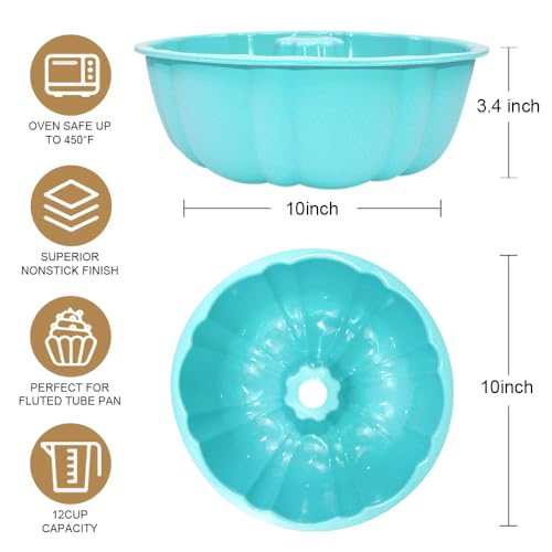 10 Inch Round Silicone Cake Pan