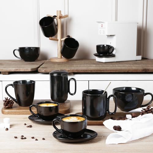 Ceramic Coffee Mug Set (4 Count)