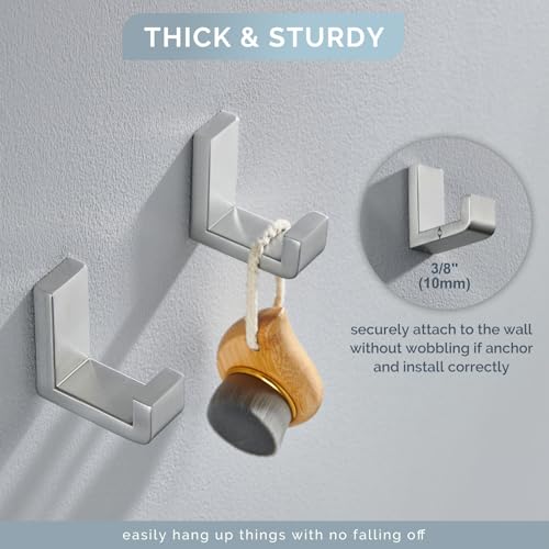 Bathroom Towel Hooks (2 Count)