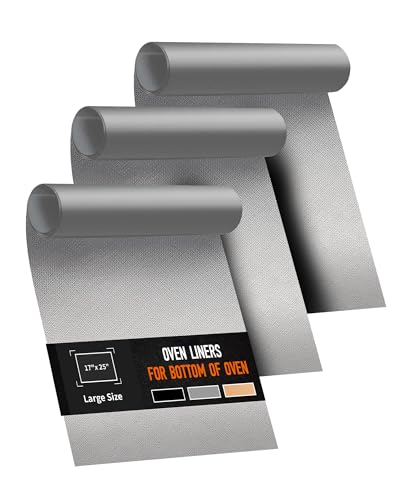 3 Pack Oven Liners for Bottom of Oven (3 Count)