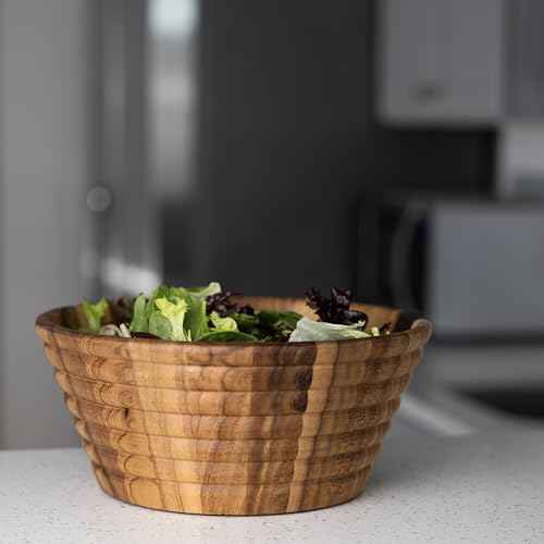 Acacia Wood Salad Bowl