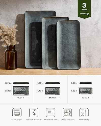 Serving Platters Set of 3 Sizes