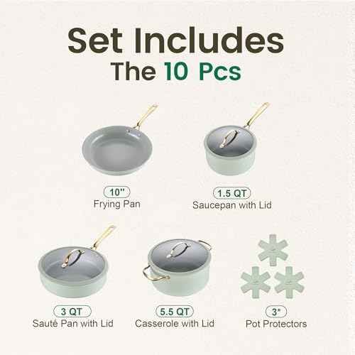 Ceramic Cookware Sets