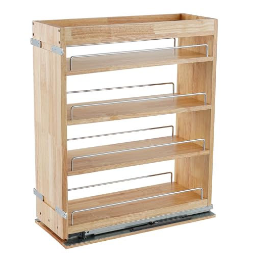 Pull Out Spice Rack Cabinet Organizer