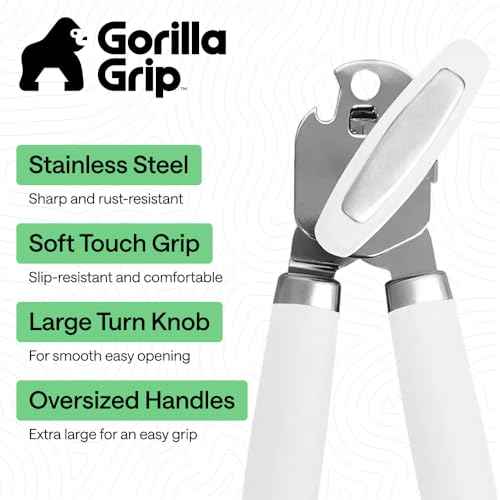 Upgraded Model Stainless Steel Manual Can Opener
