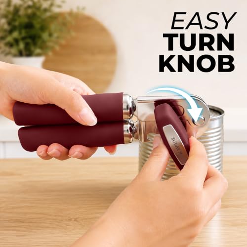 Stainless Steel Swing Open Manual Can Opener Comfortable Grip