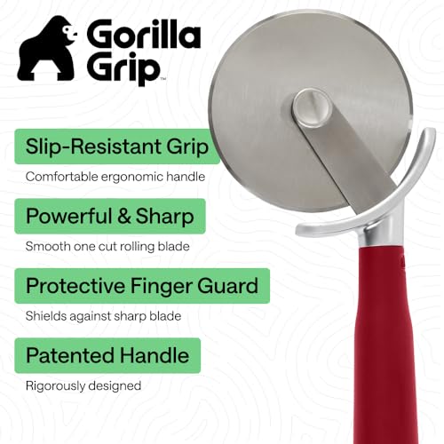 Patented Stainless Steel Large Pizza Cutter Wheel