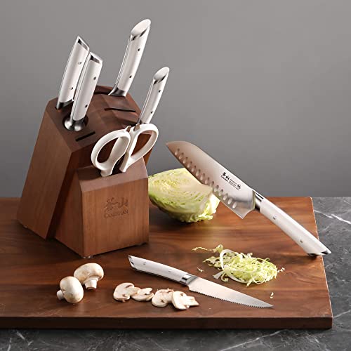HELENA Series German Steel Forged Knife Block Set