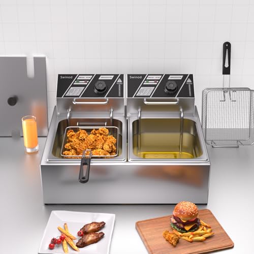Commercial Deep Fryer with Baskets