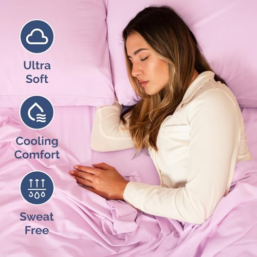 Short Queen Size 4 Piece Bed Sheet Set