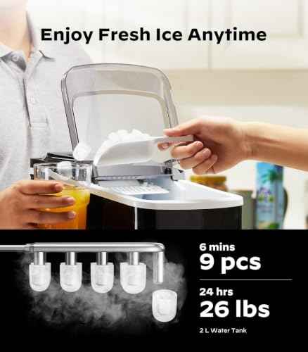 Smart Countertop Ice Maker