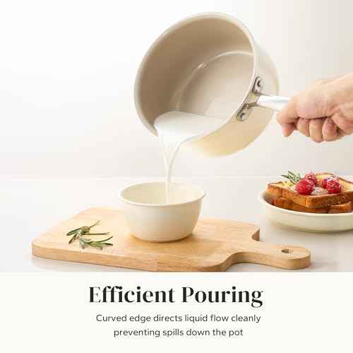 Ceramic Sauce Pan with Lid