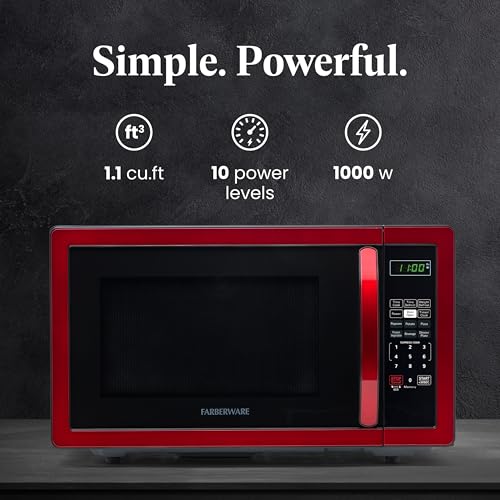 1.1 Cu. Ft. Countertop Microwave Oven