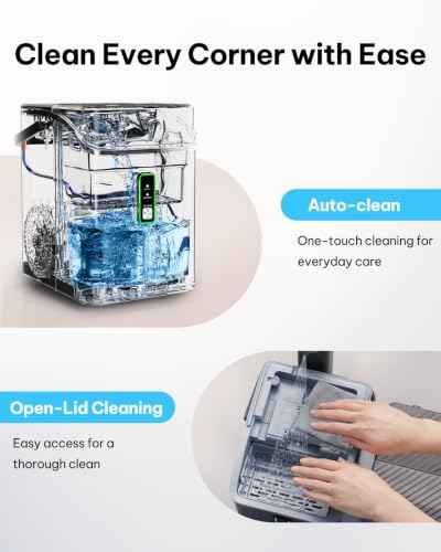Nugget Ice Maker with Carry Handle
