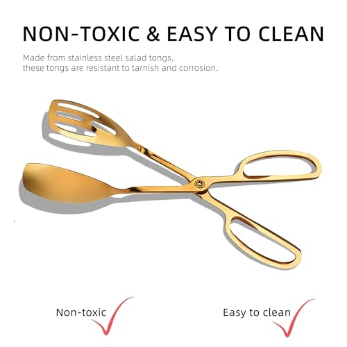 Salad Tongs for Serving 2 Pack (2 Count (pair))
