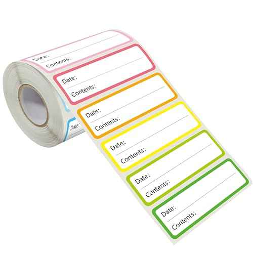 500 PCS Food Labels