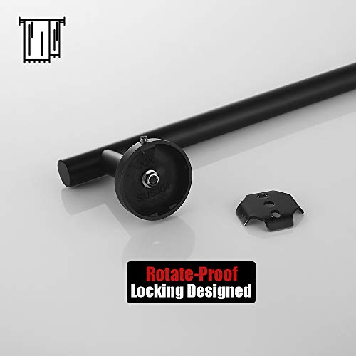 Black Towel Bar