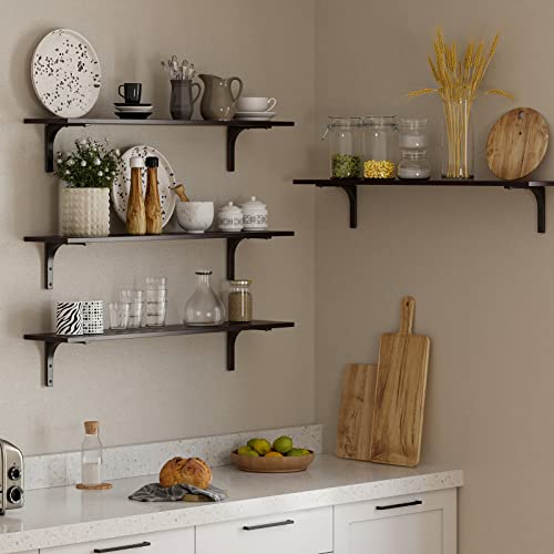 Long Wall Shelves (2 Count)