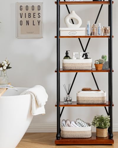 Small Woven Storage Basket for Organizing (3 Count)