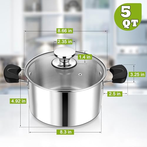 5 Qt Pot with Lid