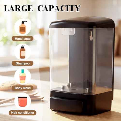 6 Pcs Wall Mounted Soap Dispenser (6 Count)
