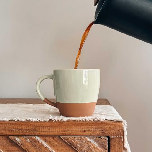 Ceramic Large Latte Mug Set of 4 (4 Count)