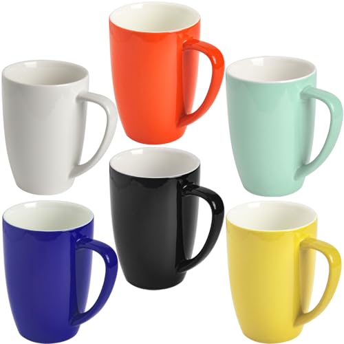 Porcelain Mug Set (6 Count)