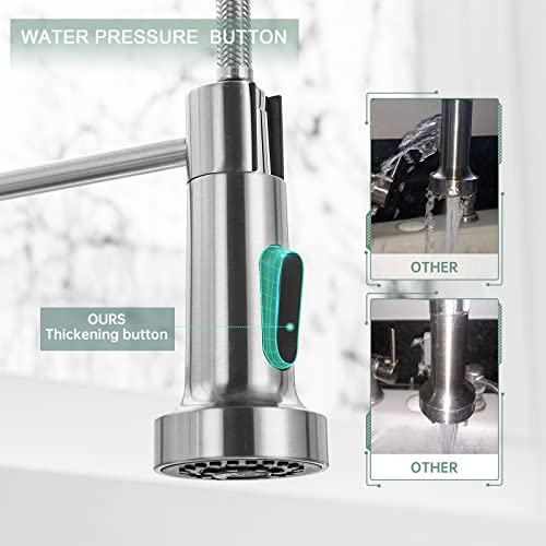 Laundry & Utility Sink Faucet with Pull