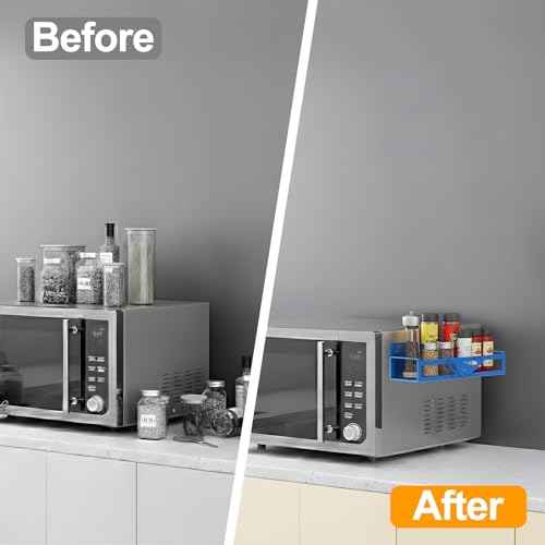 Magnetic Spice Rack for Refrigerator (4 Count)