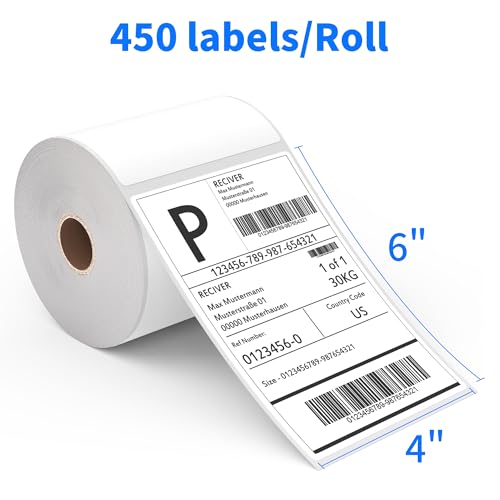 4"x6" Direct Thermal Shipping Labels