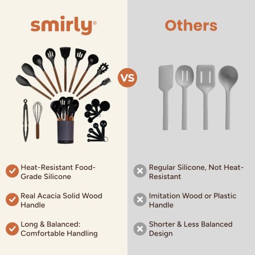 Silicone Kitchen Utensils Set (22 Count)