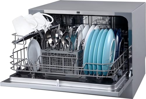 DWP63 21-5/8 Inch Wide 6 Place Setting Countertop Dishwasher - White