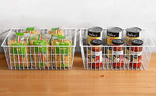 Wire Storage Baskets (4 Count)