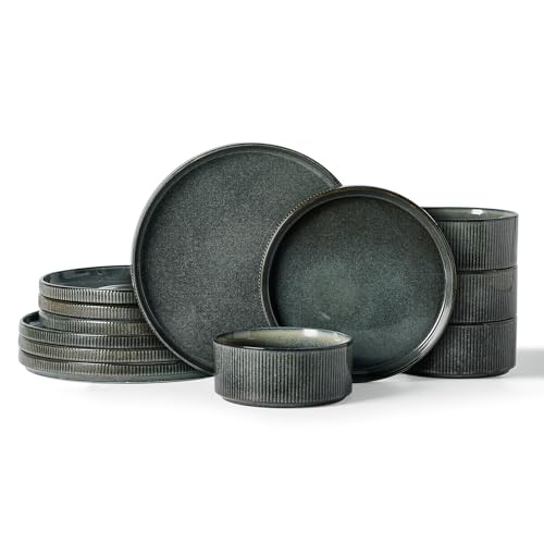 Star Stoneware Dinnerware Set (12 Count)