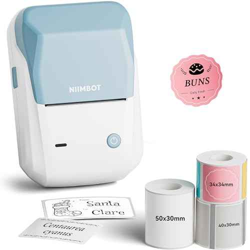 B1 Label Maker Machine with 3 Tapes