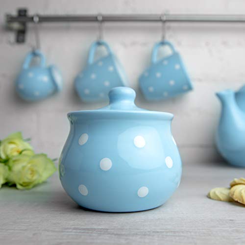 Ceramic Sugar Bowl with Lid
