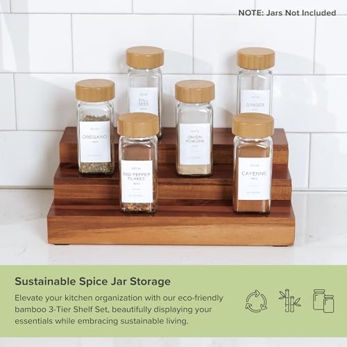 3 Tier Expandable Spice Rack Organizer