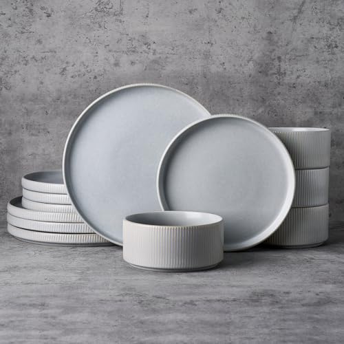 Star Stoneware Dinnerware Set (12 Count)